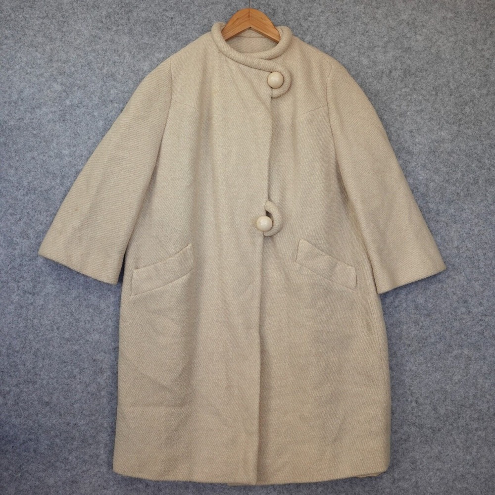 Elegant Cream Trench Coat